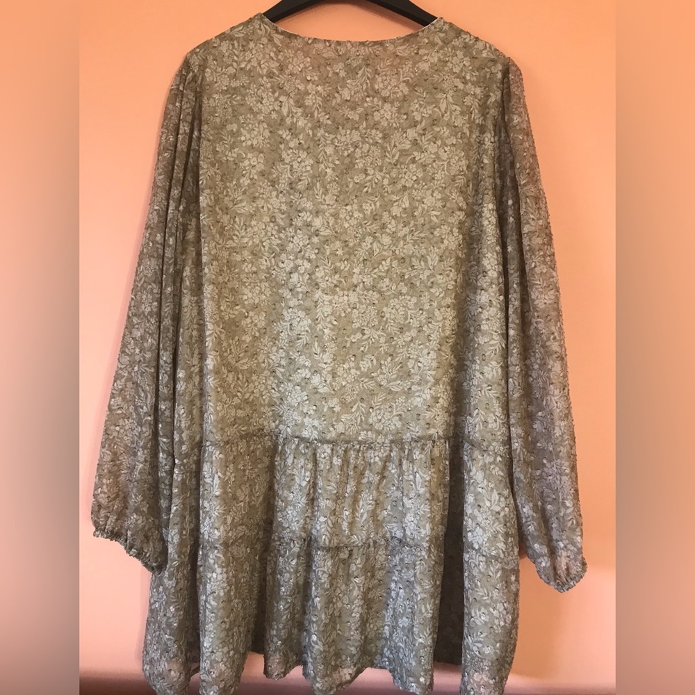 Cal Style Tunic  Tiered  Dress - Picture 6 of 16